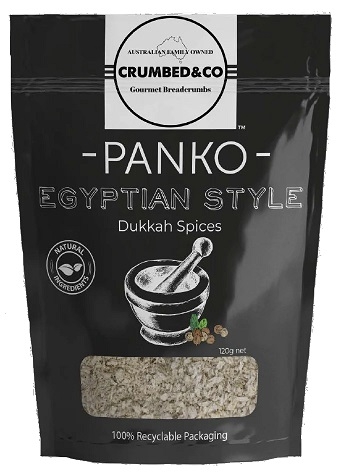 Crumbed & Co Egyptian Style Panko Breadcrumbs 120g