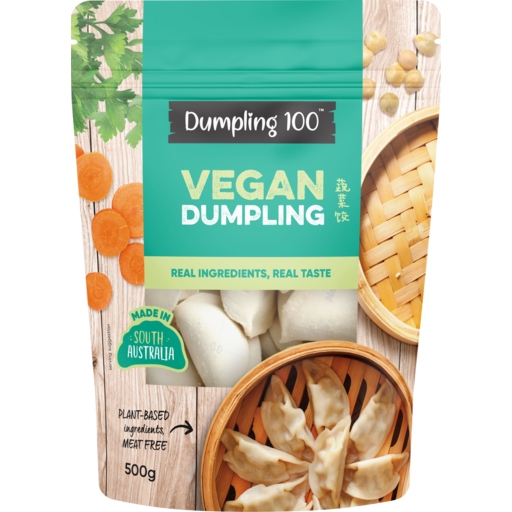 Dumpling 100 Vegan Dumplings 500g