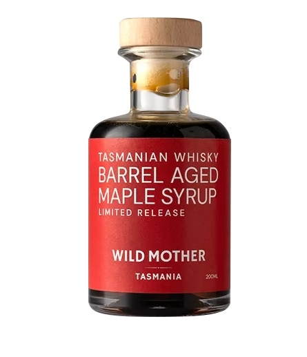 Wild Mother Tasmania Barrel Aged Maple Syrup 200ml