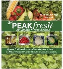 Peak Fresh Produce Bags 10 Pack