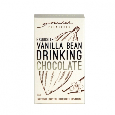 Grounded Pleasures Tahitian Vanilla Drinking Chocolate 200g