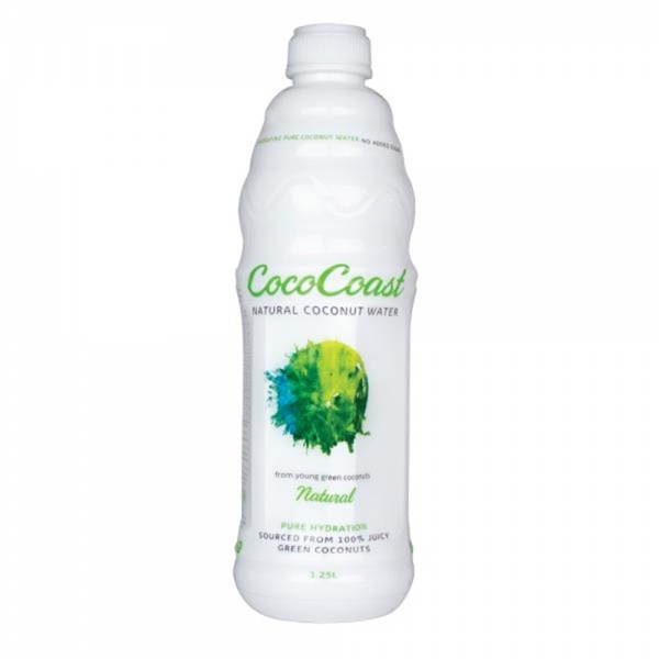 CocoCoast Natural Coconut Water 1.25L