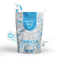 Happy Way Protein Powder Vanilla Ice Baby 500g