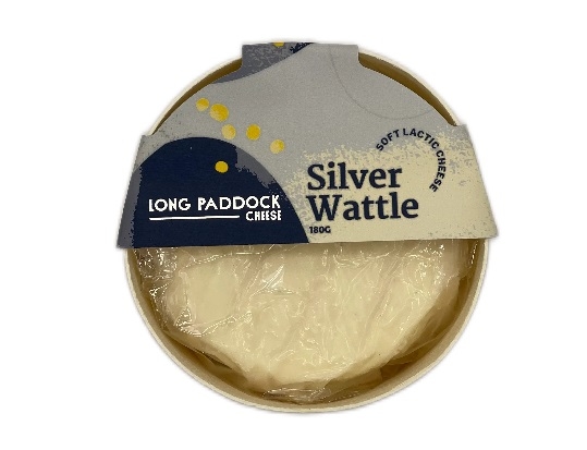 Long Paddock Cheese Silver Wattle 180g