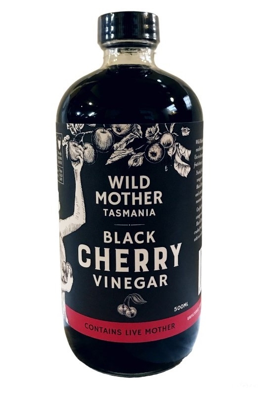 Wild Mother Tasmania Black Cherry Vinegar 500ml