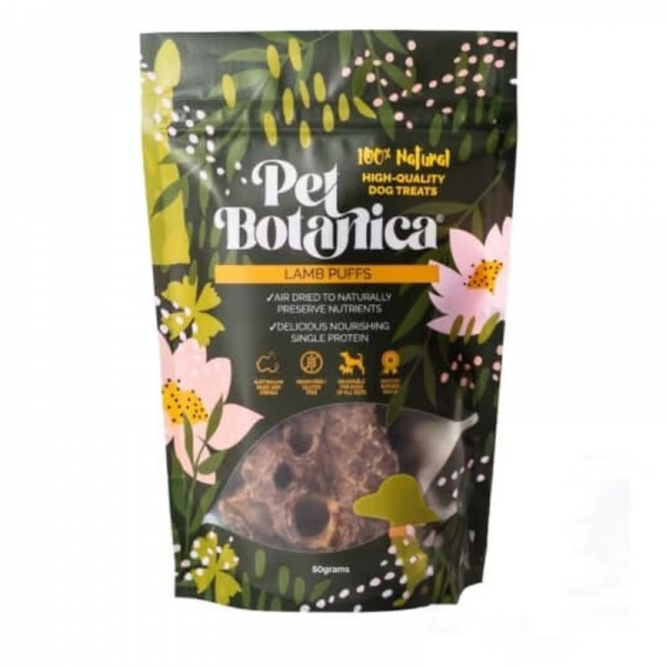 Pet Botanica Lamb Puffs 50g