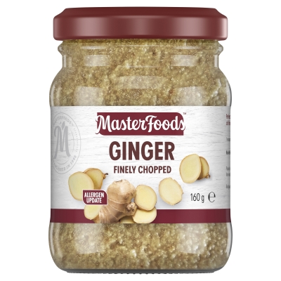 MasterFoods Finely Chopped Ginger 160g