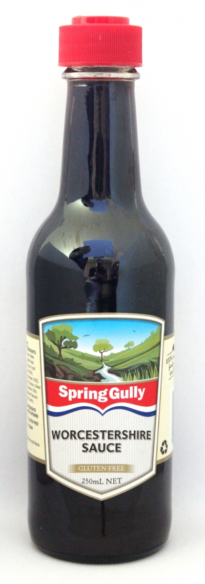 Spring Gully Worcestershire Sauce Gluten Free 250ml