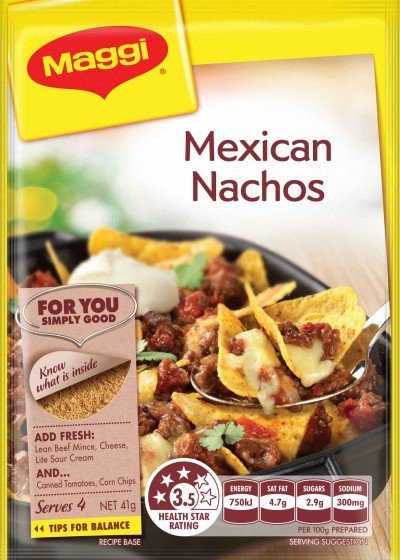 Maggi Recipe Base Mexican Nachos 41g