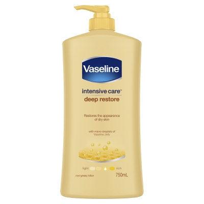 Vaseline Intensive Care Body Lotion Deep Restore 750ml