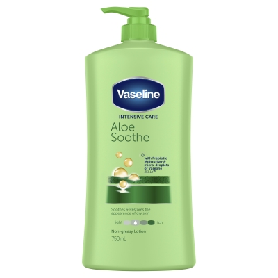 Vaseline Intensive Care Body Lotion Aloe Soothe 750ml