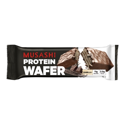 Musashi Protein Wafer Bar Vanilla 40g