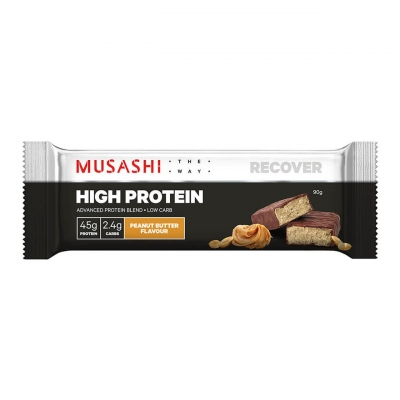 Musashi High Protein Bar Peanut Butter 90g