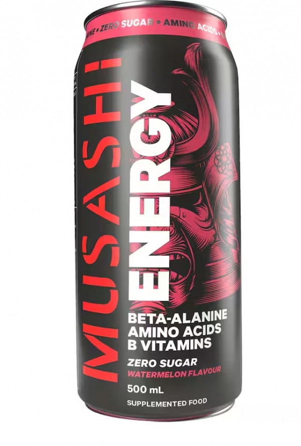 Musashi Energy Drink Watermelon 500ml