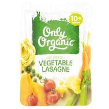 Only Organic Vegetable Lasagne 10+ Months 170g