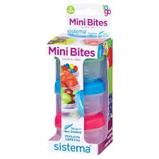 Sistema To Go Mini Bites 130ml 3 Pack