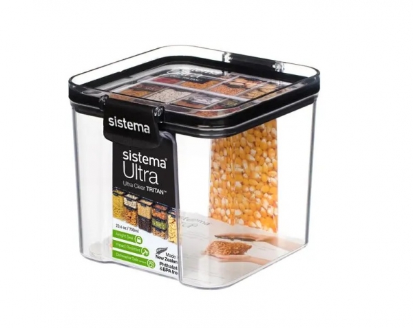 Sistema Klip It Ultra Container Square 700ml