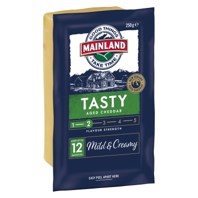 Mainland Tasty Cheddar Cheese 250g