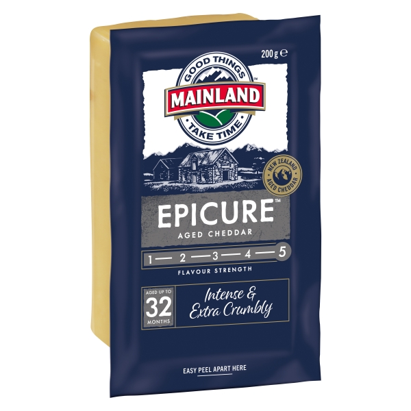 Mainland Epicure Aged Chedddar Cheese 200g