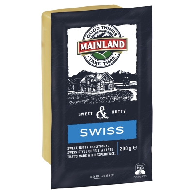 Mainland Swiss Cheese 200g