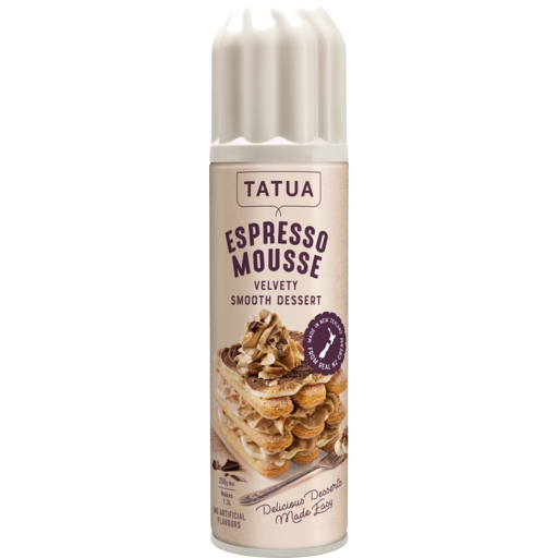 Tatua Canned Mousse Espresso 250g