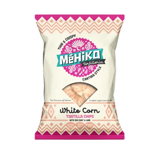 Mehiko Tortilleria White Corn Tortilla Chips 150g