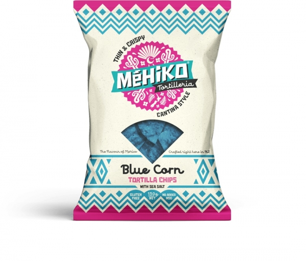 Mehiko Tortilleria Blue Corn Tortilla Chips Sea Salt 150g