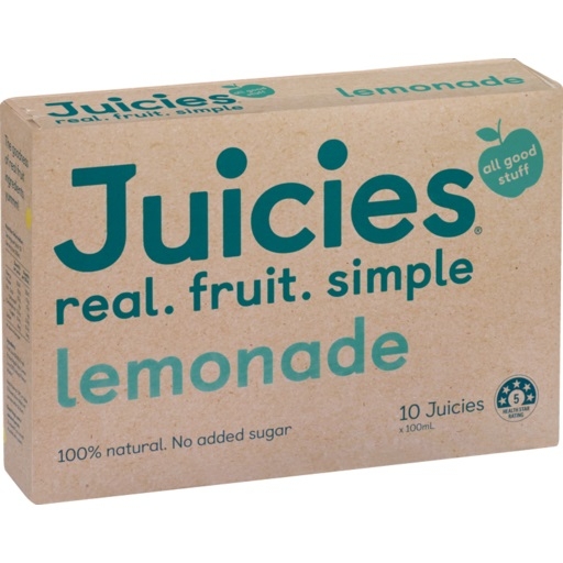 Juicies Ice Blocks Lemonade 10 Pack