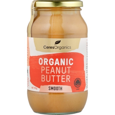 Ceres Organics Peanut Butter Smooth 700g