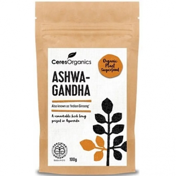 Ceres Organics Ashwangandha Powder 100g