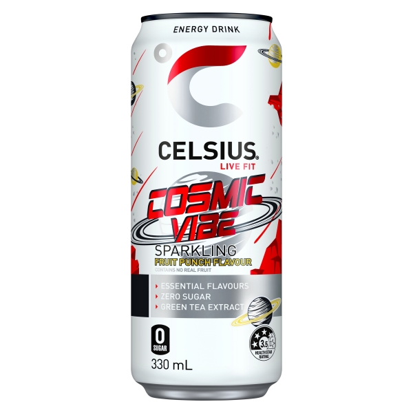 Celsius Sparkling Energy Drink Cosmic Vibe 330ml