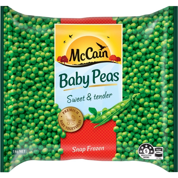 McCain Baby Peas 1kg