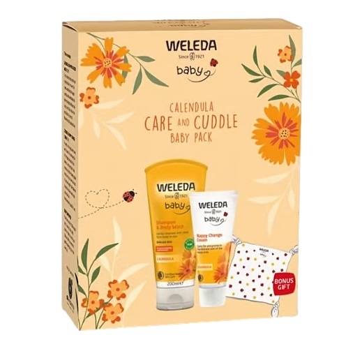 Weleda Care & Cuddle Baby Pack Calendula