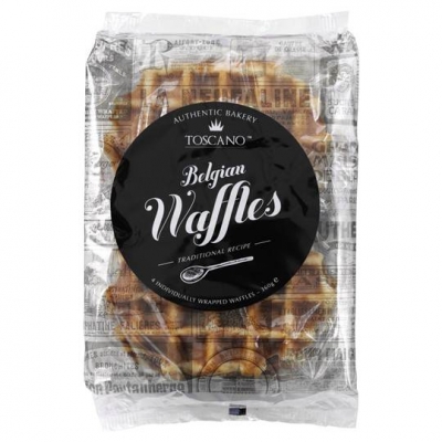 Toscano Traditional Butter Waffles 360g