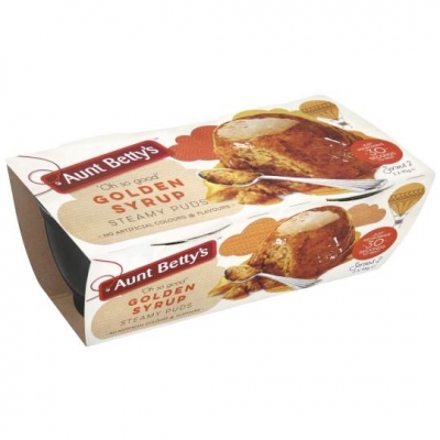 Aunt Betty's Golden Syrup Pudding 190g