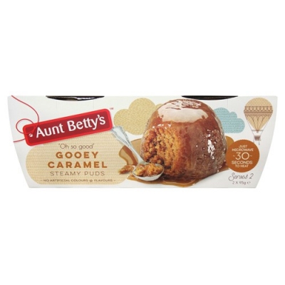 Aunt Betty's Gooey Caramel Pudding 190g