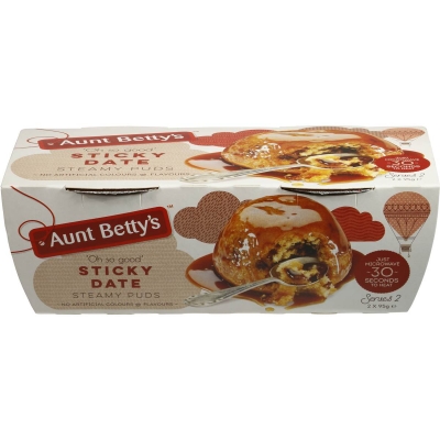 Aunt Betty's Sticky Date Puddings 190g