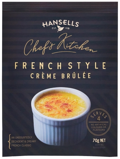 Hansells Creme Brulee Mix 70g