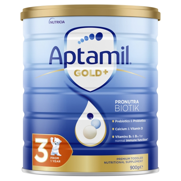 Aptamil Gold+ Toddler Stage 3 Formula 1 Year+ 900g