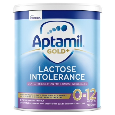 Aptamil Gold+ Formula Lactose Intolerance 0-12 Months 900g