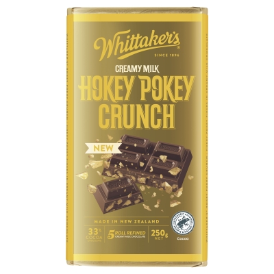 Whittaker's Chocolate Block Hokey Pokey Crunch 250g