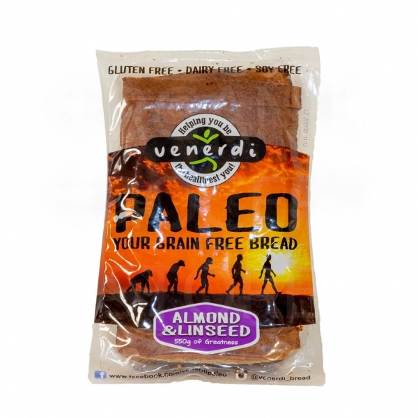 Venerdi Paleo Bread Almond & Linseed 550g