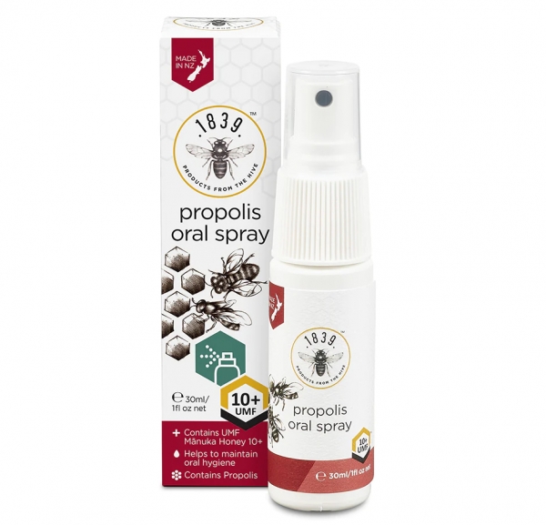 1839 Manuka Honey Propolis Oral Spray UMF 10+ 30ml