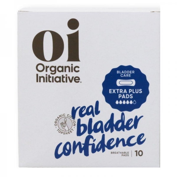 Organic Initiative Bladder Care Pads Extra Plus 10 Pack