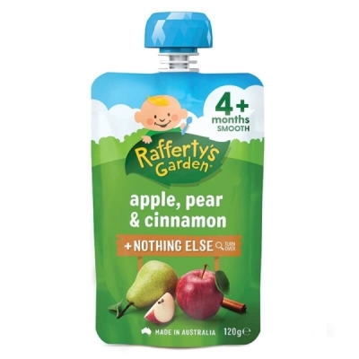 Rafferty's Garden Apple Pear & Cinnamon 4 Months + 120g