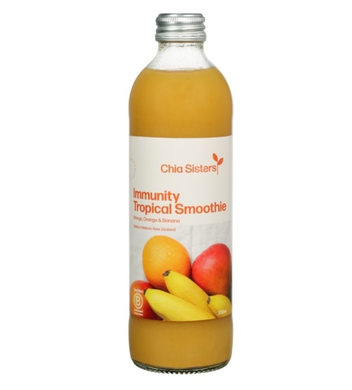 Chia Sisters Immunity Tropical Smoothie 350ml