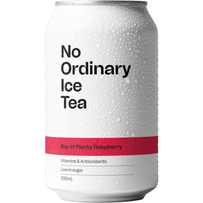 No Ordinary Iced Tea Raspberry 330ml