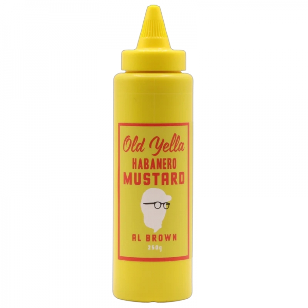 Al Brown Old Yella Mustard 250g