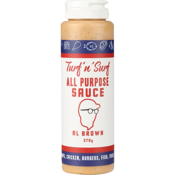 Al Brown Turf & Surf All Purpose Sauce 270g