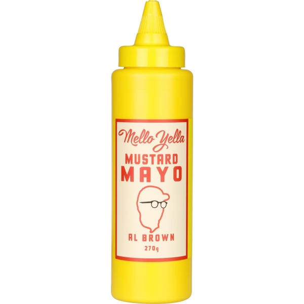 Al Brown Mello Yella Mustard Mayo 270g